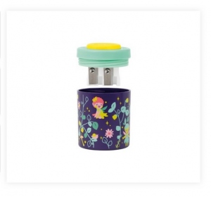 Ascutitoare plastic dubla cu container Fairy Tale, MILAN (diverse culori)