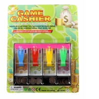 Set de joaca Euro cu sertar de bani, blister