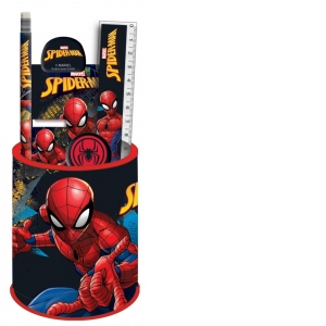 Set rechizite Spiderman, 7 piese