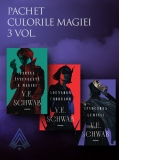 Pachet Trilogia Culorile Magiei (3 volume): 1. Partea intunecata a magiei; 2. Adunarea umbrelor; 3. Invocarea luminii