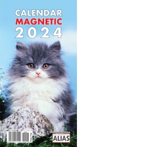 Calendar magnetic pisici 2024
