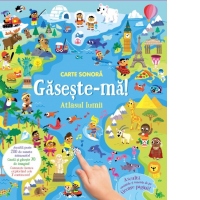 Carte sonora Gaseste-ma! Atlasul lumii