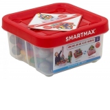Joc magnetic SmartMax, Set Build & Learn (100 piese)
