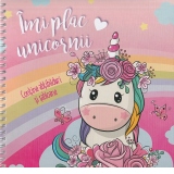 Imi plac unicornii - Carte de colorat cu abtibilduri si sabloane