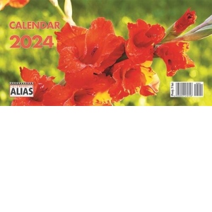 Calendar birou Flori 2024