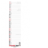 Calendar planner ingust 2024