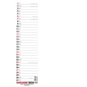 Vezi detalii pentru Calendar planner ingust 2024