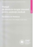 Manual de anestezie terapie intensiva pentru asistentii medicali