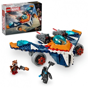 LEGO Super Heroes - Avionul de lupta al lui Rocket vs Ronan