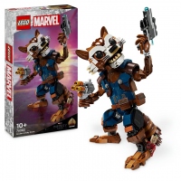 LEGO Super Heroes - Rocket si Bebelusul Groot