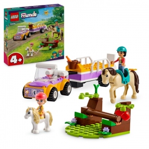 LEGO Friends - Remorca cu ponei si cal