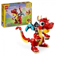 LEGO Creator - Dragon rosu