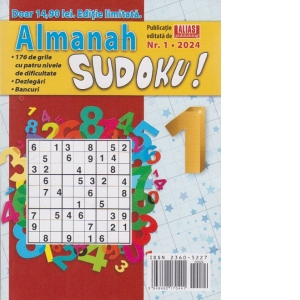 Almanah Sudoku, Nr.1/2024