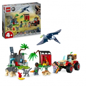 LEGO Jurassic World - Centrul de salvare al puilor de dinozaur