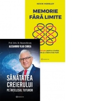 Pachet Puterea creierului tau (2 carti): 1. Sanatatea creierului pe intelesul tuturor; 2. Memorie fara limite.Tehnici avansate pentru a invata mai repede si a retine mai mult