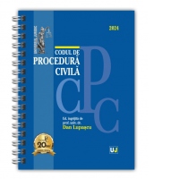 Codul de procedura civila. Editie spiralata, tiparita pe hartie alba (ianuarie 2024)