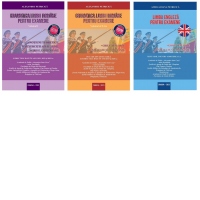 Set Admitere la Academia de Politie (3 carti): 1. Gramatica limbii romane pentru examene. Editia 2023 (set 2 volume); 2. Limba engleza pentru examene. Grile tematice explicate si comentate