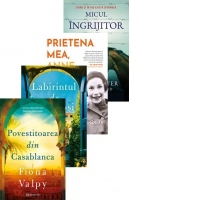 Pachet Regasirea unei vieti pierdute (4 carti): 1. Povestitoarea din Casablanca; 2. Labirintul de chiparosi; 3. Prietena mea, Anne Frank; 4. Micul ingrijitor de cai