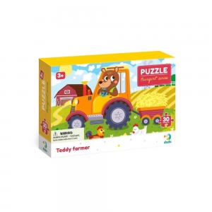 Puzzle - Ursuletul la ferma (30 piese)
