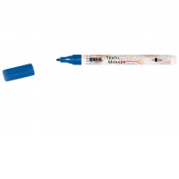 Marker pentru textile KREUL, varf fin, blue