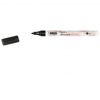 Marker pentru textile KREUL, varf fin, black