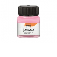 Vopsea pentru textile deschise la culoare Javana, 20 ml, rose