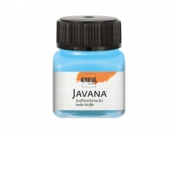 Vopsea pentru textile deschise la culoare Javana, 20 ml, light blue