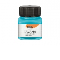 Vopsea pentru textile deschise la culoare Javana, 20 ml, turquoise blue