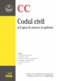 Codul civil si Legea de punere in aplicare. Editia a 16-a, actualizata la 22 ianuarie 2024