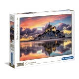 Puzzle Clementoni - Le Magnifique Mont Saint-Michel, 1000 piese