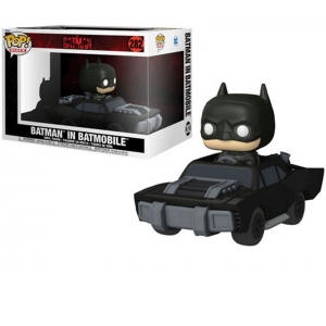 Figurina POP! DC Comics The Batman in Batmobile