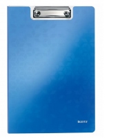 Clipboard dublu Leitz WOW, PP, albastru metalizat