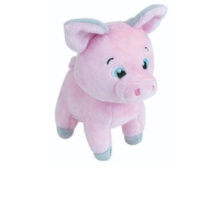 Jucarie Plus Jemini In Cutie Pentru Colorat 15cm Purcel