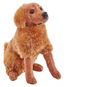 Caine de salvare cu sunet GOLDEN RETRIEVER - Jucarie Plus Wild Republic 14 cm