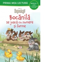 Disney Iepurasi. Bocanila se joaca cu numere si forme (Nivelul 2 Carte cu despartiri in silabe)
