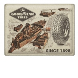 Placa decor 30x40 Goodyear Factories since 1898