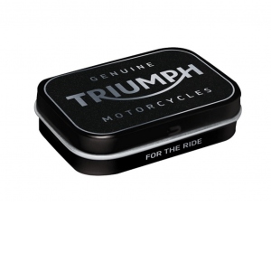 Cutie metalica de buzunar Triumph Logo Silver, Triumph
