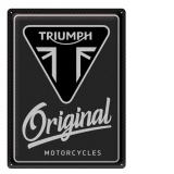 Placa 30x40 Triumph - Original Motorcycles, Triumph
