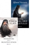 Pachet Oxigen pentru suflet (2 carti); 1. Invataturi de la Muntele Athos; 2. Tainele vindecarii sufletului