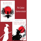 Pachet Pe calea samuraiului (2 carti): 1. Bushido. Codul Samurailor; 2. Cartea celor cinci cercuri