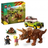 LEGO Jurassic World - Cercetarea dinozaurului Triceratops