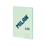 Caiet A4 48 file matematica, cusut MILAN, verde