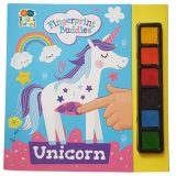 Carticica de colorat si pictat cu degetul - Unicorn