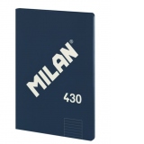 Caiet A4 48 file romana, cusut MILAN, albastru