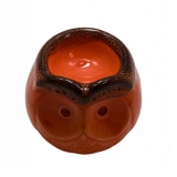 Difuzor Ceramic Orange Owl, D6cm