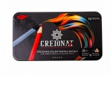 Creion color 72 culori, cutie metalica DACO, CC472