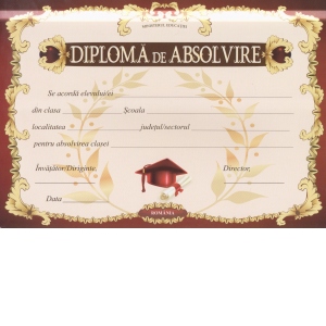 Diploma absolvire 1, 2024
