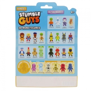 Set 5 mini figurine Stumble Guys, 3D S1, diverse modele