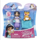 Mini Papusa Disney Princess Little Kingdom cu un prieten simpatic - Jasmine