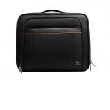 Troler compact cu 4 roti laptop 15,6″ Exactive Exatrolley Exacompta 18334E, negru